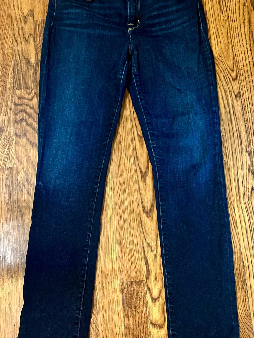 J Brand Dark Indigo Straight-Leg Jeans